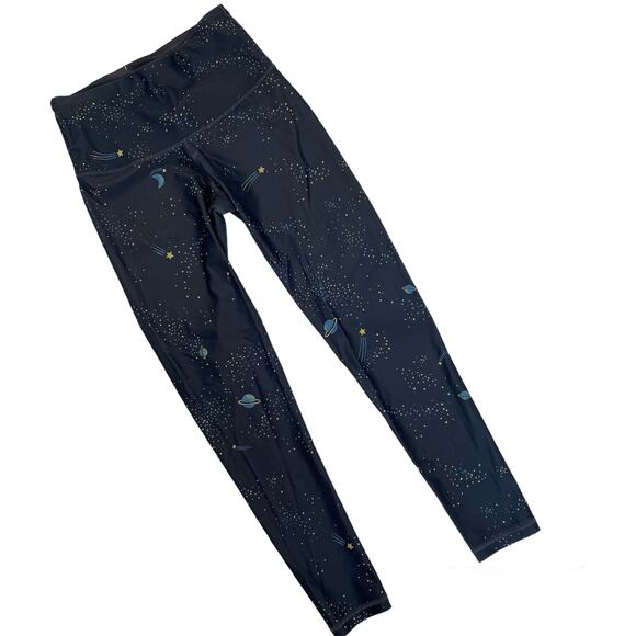 Victorias Secret Sport Galaxy Leggings Womens Size XS Yoga Space Planets - Picture 9 of 9